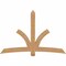 Ekena Millwork Davenport Timber Gable Bracket, Western Red Cedar, 84"W x 56"H x 5 1/2"D x 5 1/2"F, 16/12 Pitch GBW084X56X0606DAV00SWR - alternate 1